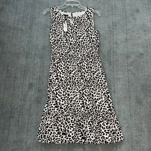 Talbots Cheetah Print Sleeveless Dress - NWT